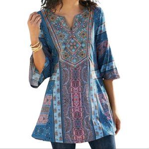 SOFT SURROUNDINGS Zuzi Tunic Top